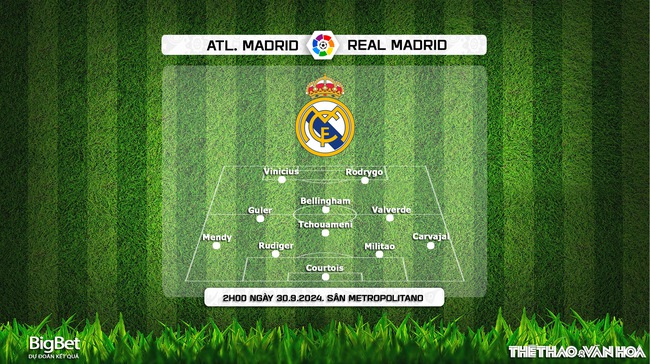 Nhận định, soi tỷ lệ Atletico Madrid vs Real Madrid 02h00 ngày 30/9, vòng 8 La Liga - Ảnh 3.